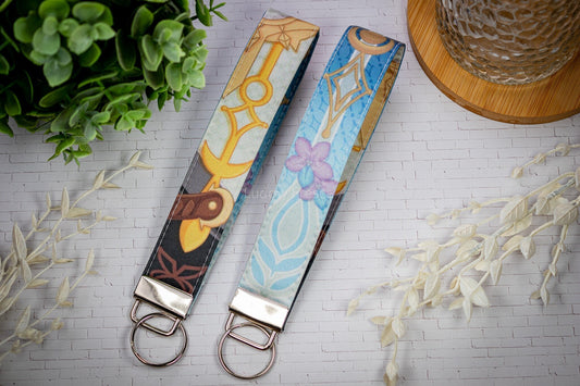 Genshin Impact Traveler // Key Fob Wristlet