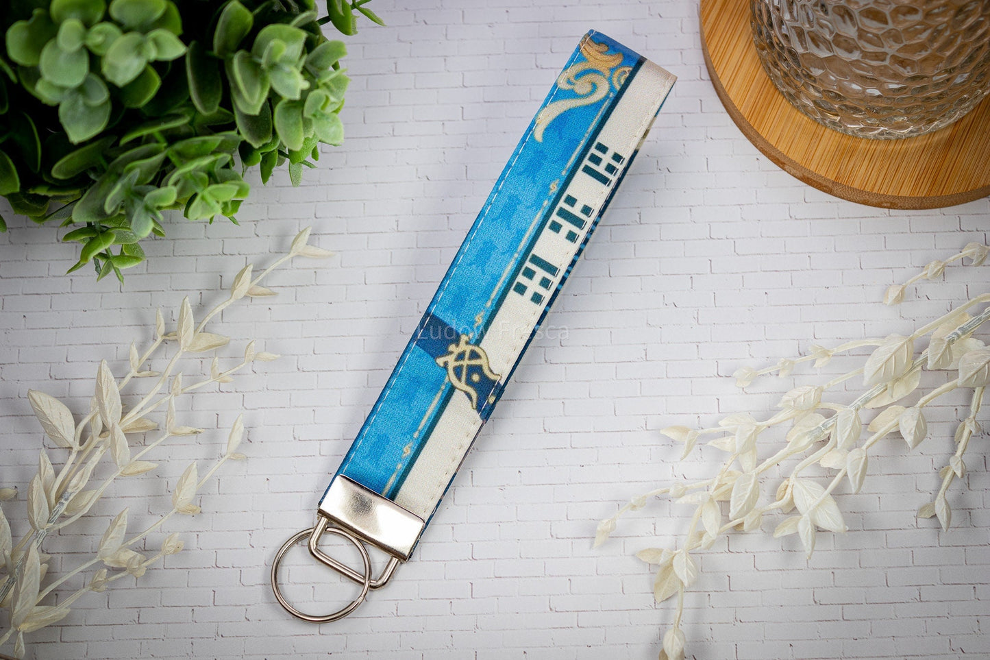 Genshin Impact Chongyun // Key Fob Wristlet