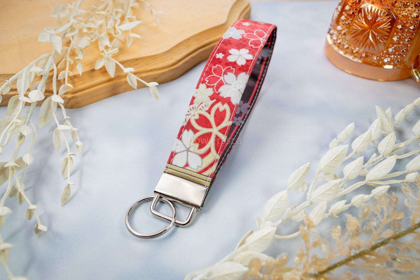 Genshin Impact Yae Miko // Key Fob Wristlet