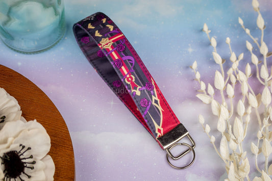 Genshin Impact Rosaria // Key Fob Wristlet